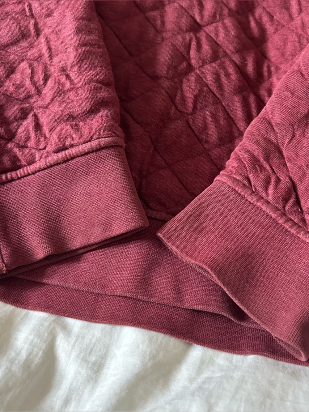 Patagonia Organic Cotton Quilted Pullover - M - Soft - Picture 4 of 7